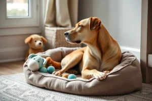 Aging Dog Comfort Training Examples