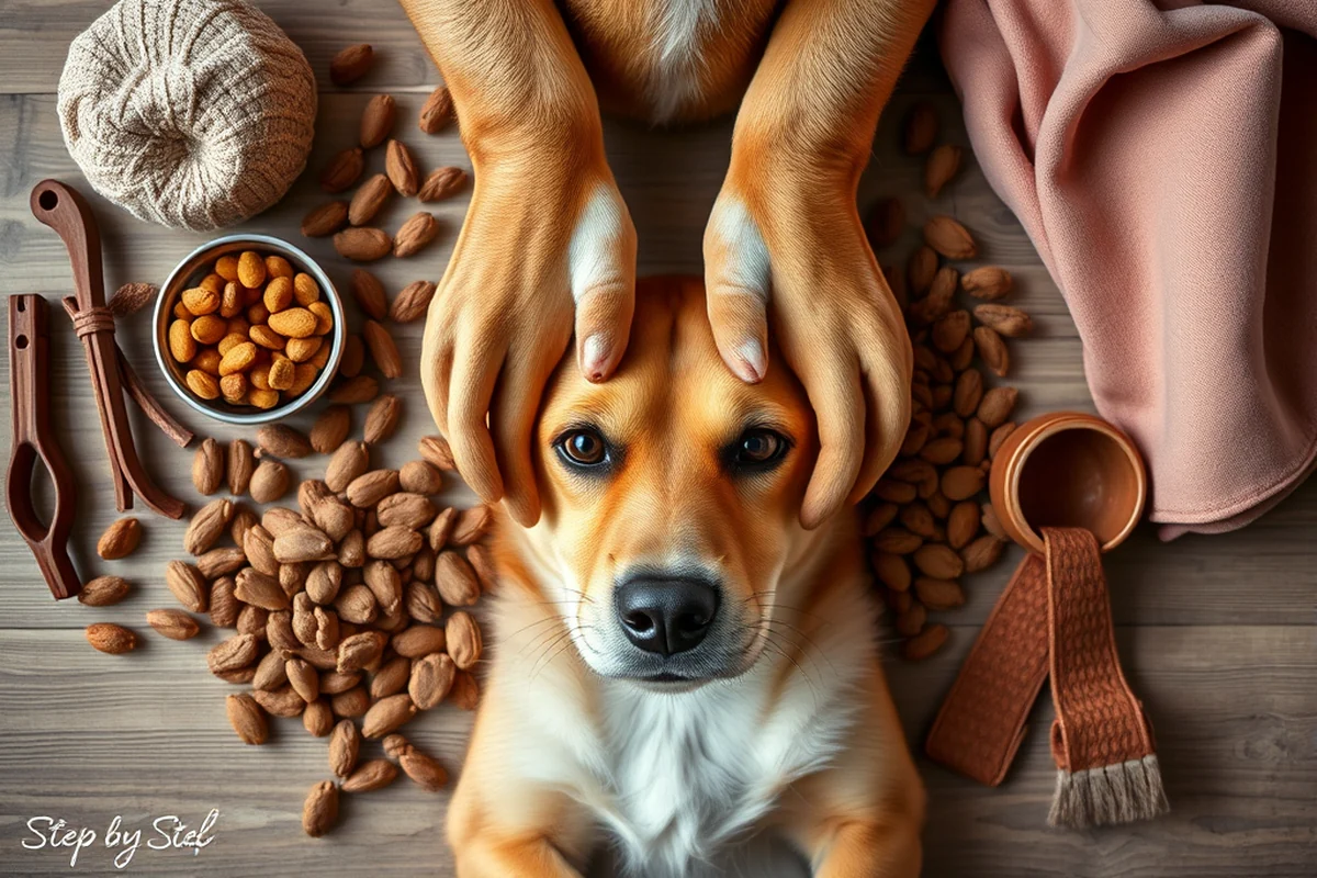 aging dog comfort training step by step — Aging Dog Comfort Training Step By Step (the finished result)