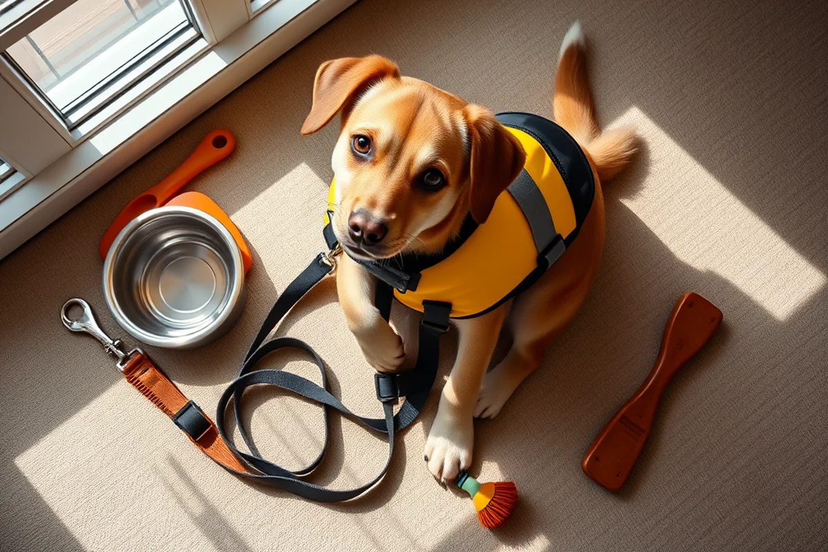 dog life jacket with chin rest — Dog Life Jacket With Chin Rest (the finished result)