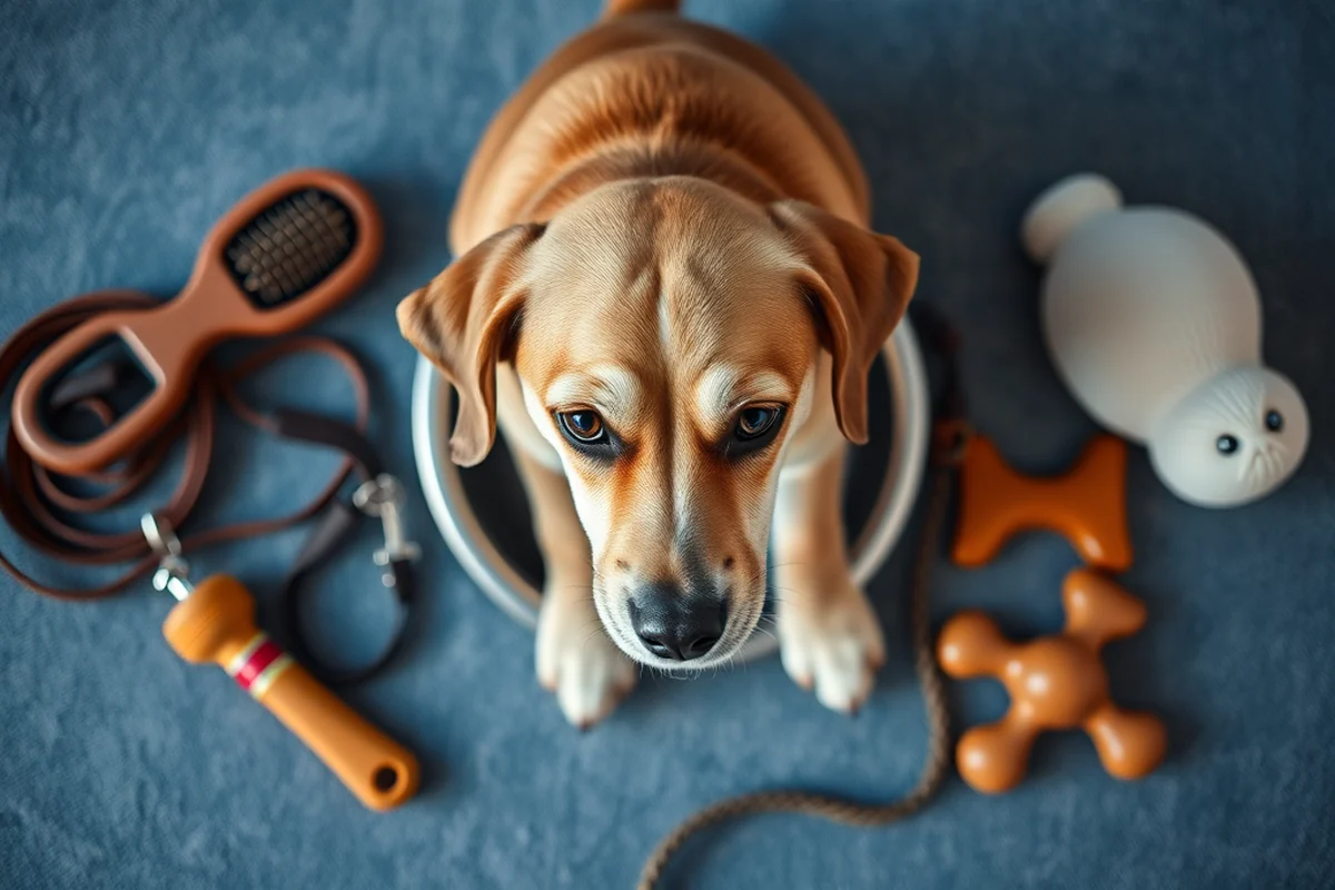 simple aging dog comfort gear — Simple Aging Dog Comfort Gear (the finished result)
