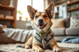 Small Aging Dog Anxiety